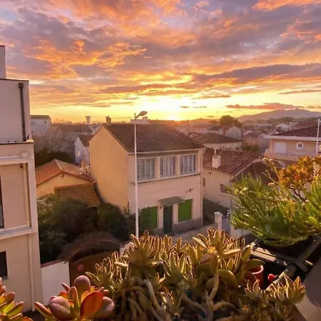 Appartamento Calme, à 2 Pas De La Avec Vue Et Montagnes Canet-en-Roussillon